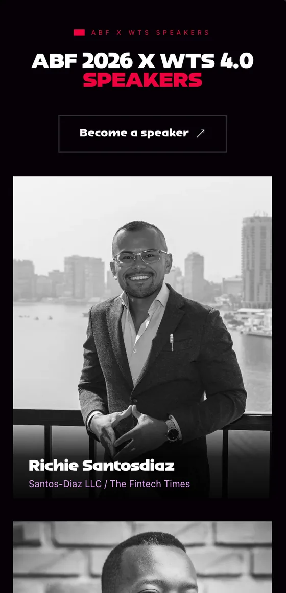 Africa Blockchain Festival on mobile, view 3