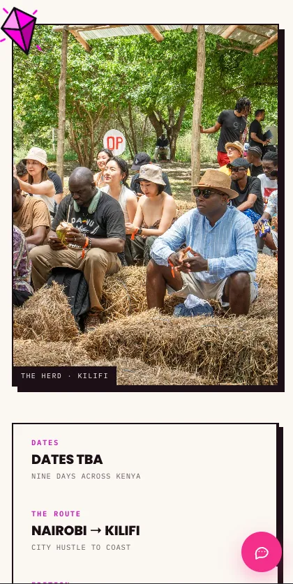 ETHSafari on mobile, view 1