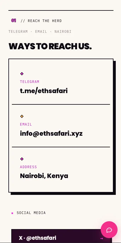 ETHSafari on mobile, view 5